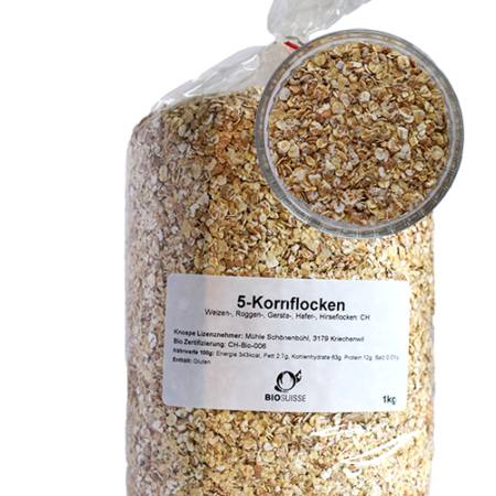 Bio Knospe 5-Kornflocken CH