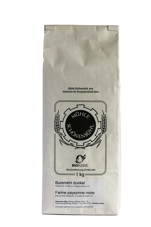 Bio Knospe Buremehl dunkel CH