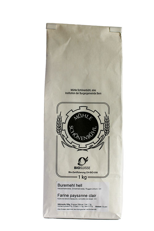 Bio Knospe Buremehl hell CH