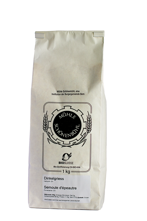 Bio Knospe Dinkelgriess CH