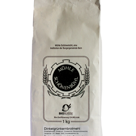 Bio Knospe Dinkelgrünkernbrotmehl CH