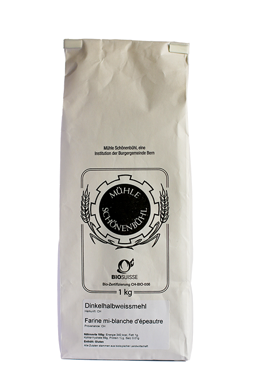Bio Knospe Dinkelhalbweissmehl CH