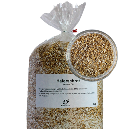 Bio Knospe Haferschrot CH