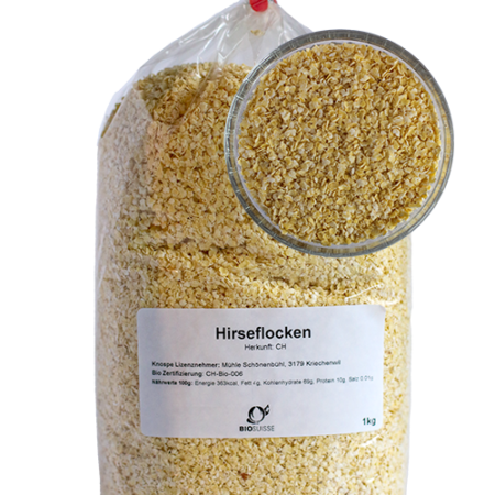 Bio Knospe Hirseflocken CH