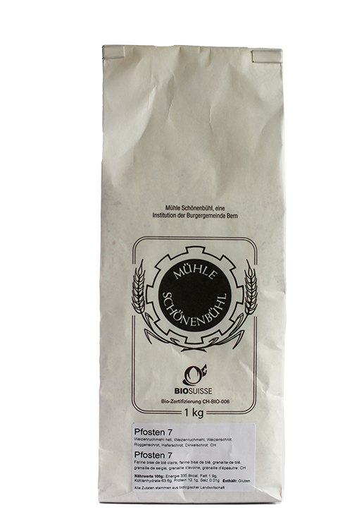 Bio Knospe Pfosten 7 Mehl CH