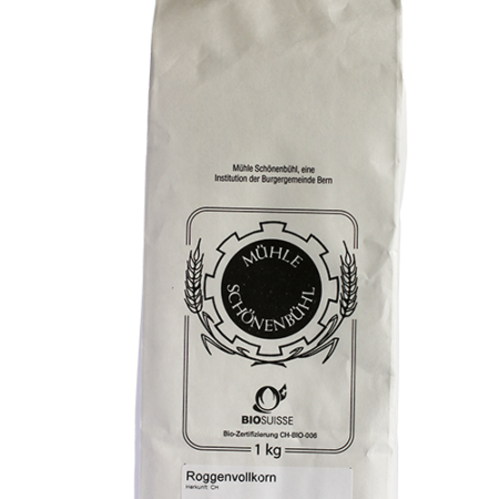 Bio Knospe Roggenvollkornmehl CH