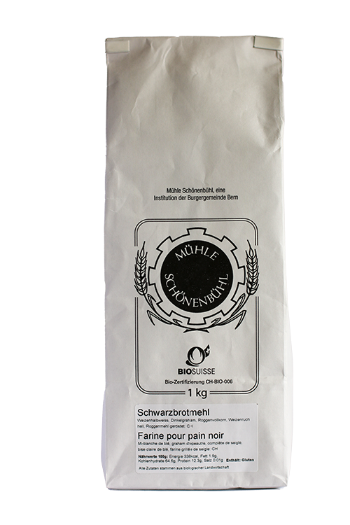 Bio Knospe Schwarzbrotmehl CH