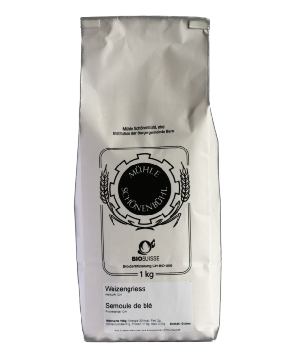 Bio Knospe Weizengriess CH