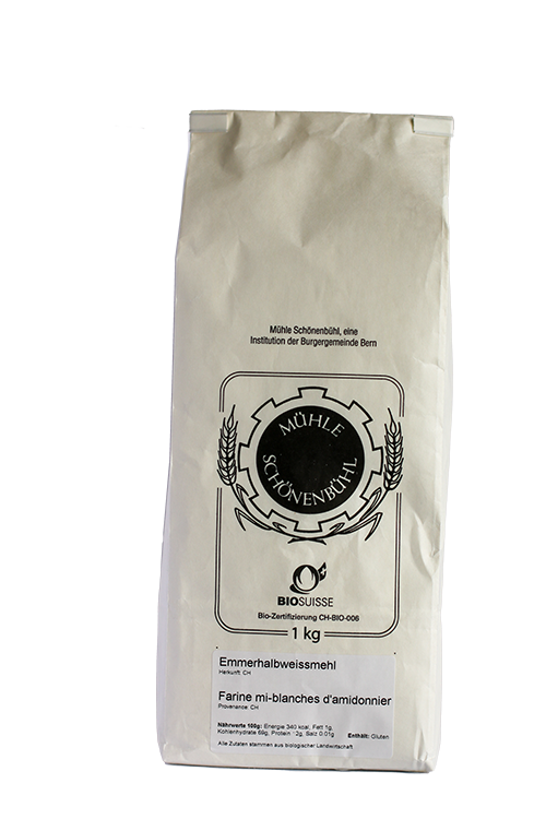 Bio Knospe Emmerhalbweissmehl CH