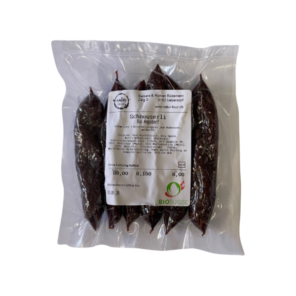 Bio Knospe Schnouserli CH