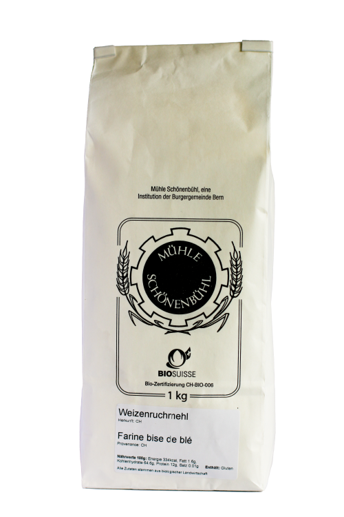 Bio Knospe Weizen Ruchmehl CH
